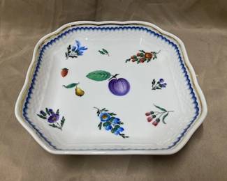 Richard Ginori Square Fruit Plate 