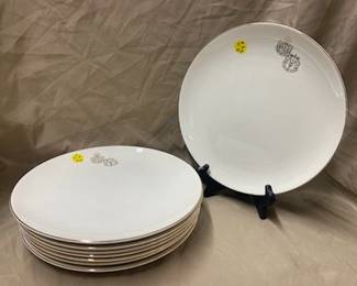 Owen-Illinois Pharmacy Dinner Plates 