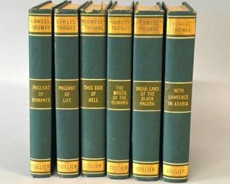 6 VOLS “Lowell Thomas Adventure Library"