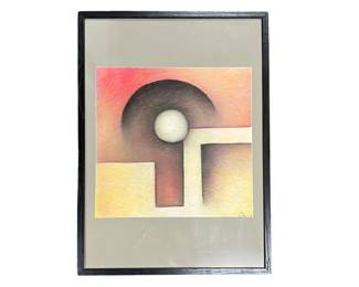 Vintage abstract pastel