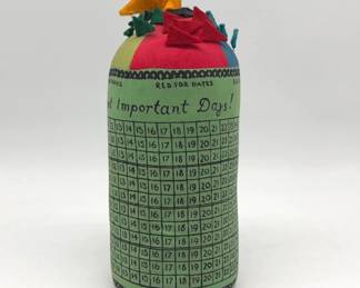 "Remember" pin cushion pillow