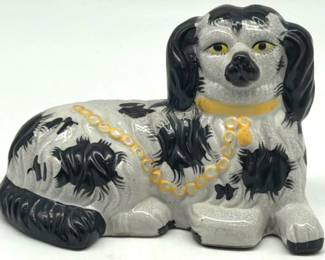 Single Staffordshire style dog