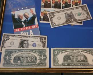 No funny money here .... well ....