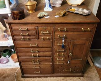 Antique Dental/Doctor's Cabinet