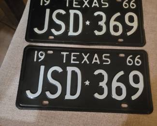 License plate sets