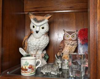 Owl Figurines