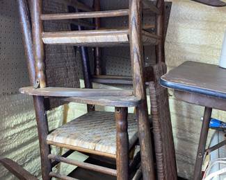 Antique rocking chairs