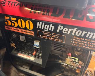 5500 High Performance Diesel commercial industrial Generator