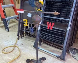 Cast iron weathervane
