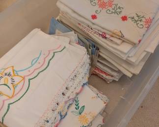 Handmade linens