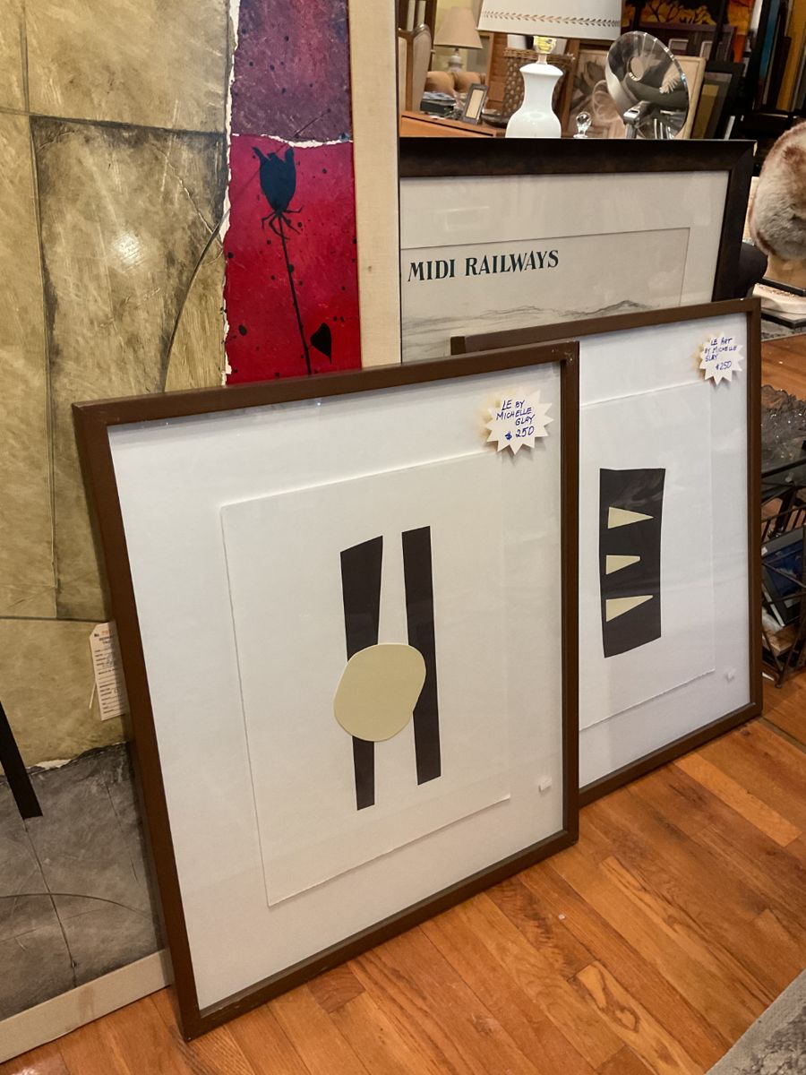 Le Art by Michelle Gay (25” x 30” each) $100 + tax each