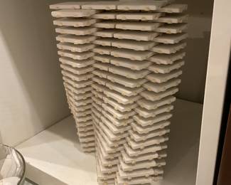 Tessalated tile sculpture $80 + tax