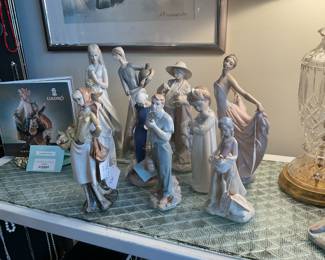 Collection of Lladro sculptures