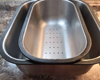 Nesting Stainless Sterl Washbasins Or Utility Sinks