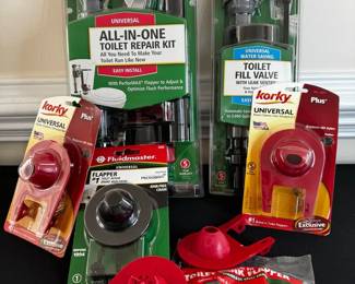 Toilet Repair Mystery Lot