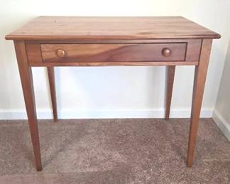 Solid Wood Writing Desk By Carpers Wood Creations