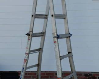 17 Ft. Warner MultiPositioning Aluminum Multipurpose Ladder
