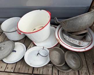 Enamel ware. https://modestlambestatesales.hibid.com/