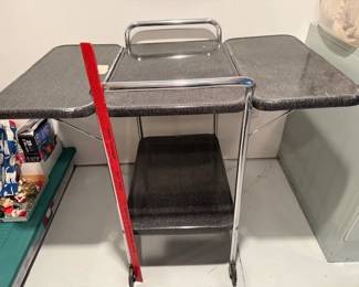 MCM Bar cart. https://modestlambestatesales.hibid.com/