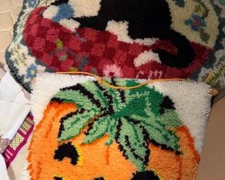 Retro latch hook art. https://modestlambestatesales.hibid.com/