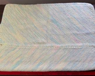 Hand crafted baby blankets. https://modestlambestatesales.hibid.com/