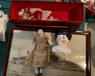 Antique German dolls. https://modestlambestatesales.hibid.com/