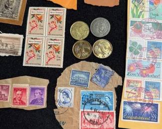 Vintage stamps. More to come. https://modestlambestatesales.hibid.com/