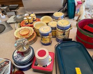 Kitchen canisters. https://modestlambestatesales.hibid.com/