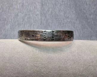 Vintage Camp Fire Girls WOHELO Sterling Silver Bracelet