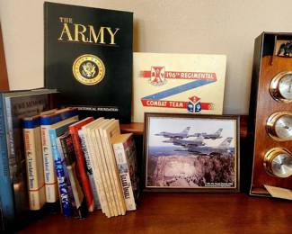 Military Books Some Specific to SD Springfield Weather Station