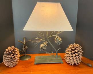 Pine Cone Lamp More