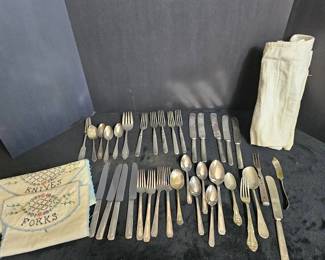 Assortment of Vintage Flatware