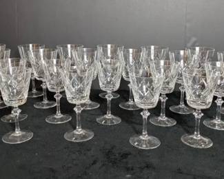 Crystal Water Goblets Wine Glasses