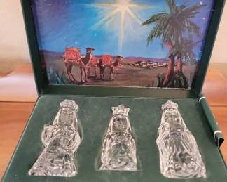 Marquis by Waterford Crystal Three Wise Men