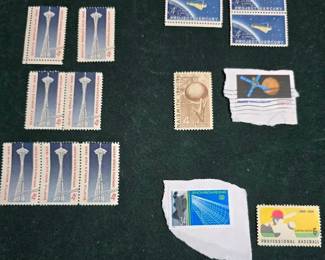Lot of Science Sports Stamps