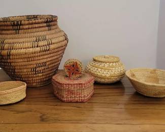 Olla Basket Small Hand Woven Baskets 