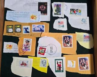 Lot 5 Miscellaneous Canceled Stamps 