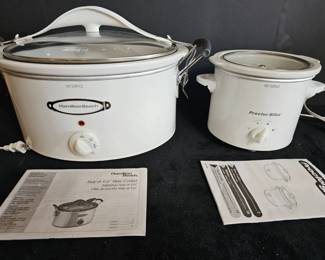 Two Crockpots