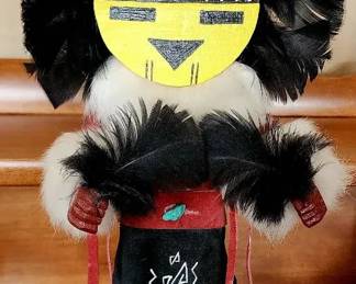 Vintage Navajo Kachina Sunface Doll by VB Yazzie