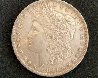 1884 Morgan Dollar