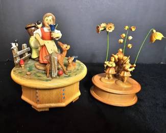 Two Swiss Music Boxes