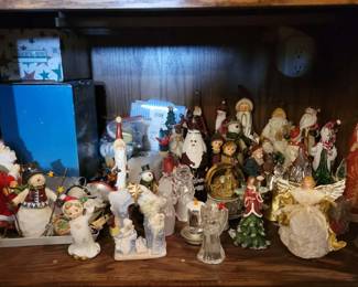 Christmas Figurines Mystery Lot 