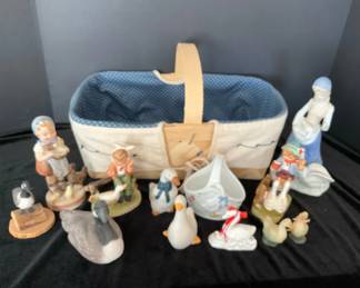 Goose Themed Lot Basket