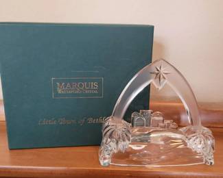 Marquis by Waterford Crystal Little Town of Bethlehem 