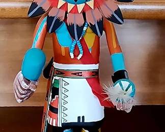 Vintage Hopi Kachina Sun Dancer Doll by R. Jenkins