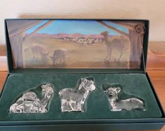 Marquis by Waterford Crystal Nativity Animals