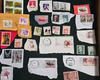 Lot 1 Miscellaneous Canceled Stamps 