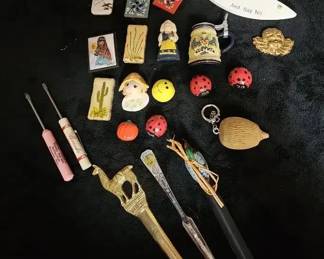 Vintage Magnets, Letter Openers More