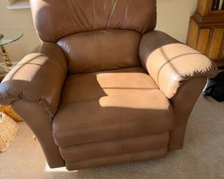 Lazy Boy Leather Recliner 