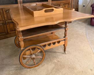  024 Vintage Tea Cart 